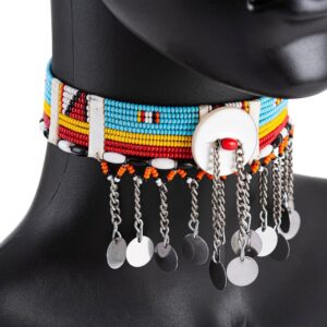Beaded Maasai Choker Necklace